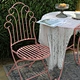 folding bistro set 3 piece in garden | outdoor folding bistro set | garden furniture | PowerLon